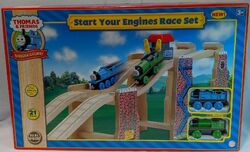 Start Your Engines Race Set | Thomas Wooden Railway Wiki | Fandom