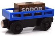 Blue Cargo Car with small brown cargo from Cargo Transfer