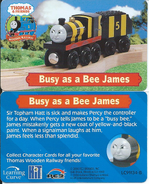 2007 Busy as a Bee James character card