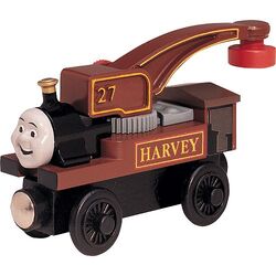 Wooden railway harvey deals