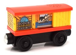 Thomas wooden hot sale railway box cars