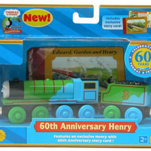 Thomas And Friends Wooden Railway 60Th Anniversary Henry - 60th Anniversary Henry Thomas Wood Wiki Fandom