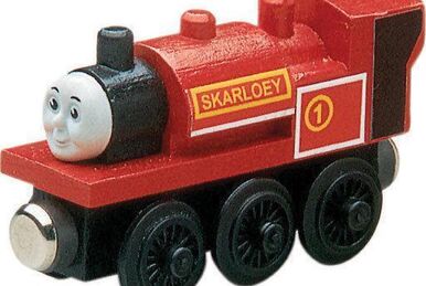 Thomas wooden railway skarloey hot sale