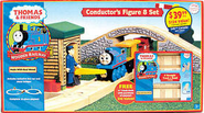 Toys "R" Us Conductor's Figure 8 Set with bonus 4" straight track box