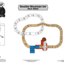 thomas and friends boulder mountain set