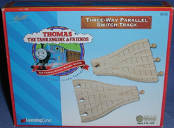 Wooden Train Track Parallel Switch G1 F1 / Wooden Train Switch 