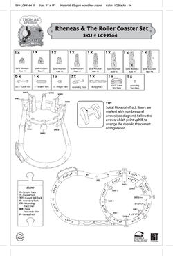 Rheneas and the Roller Coaster Set Thomas Wooden Railway Wiki