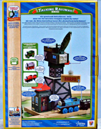 Talking Railway Series Cranky the Crane UK back of box