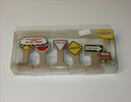 1993 Set of 5 Signs box