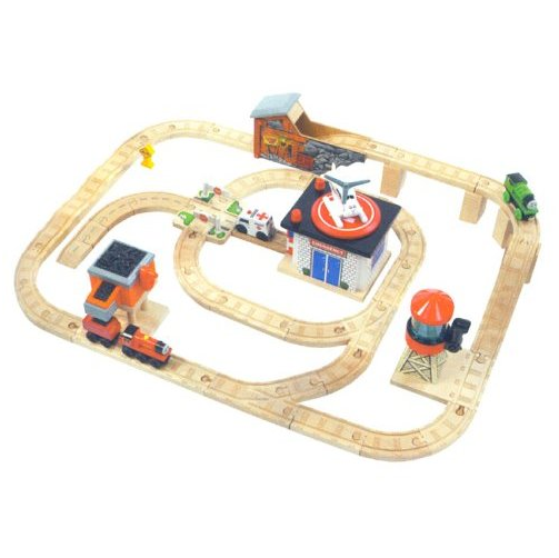 Percy and Harold Rescue Set | Thomas Wooden Railway Wiki