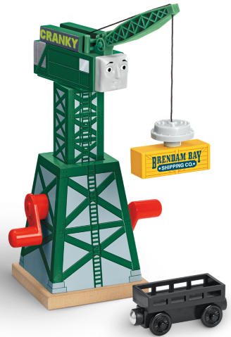 cranky the crane toy