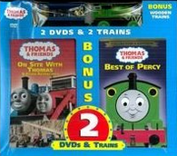 On Site with Thomas and Best of Percy DVD with Percy and Jewel Car