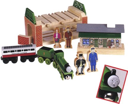 wooden henry thomas the tank engine