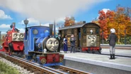 Toby, Glynn, Millie y el conde