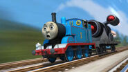 El Propulsor de Ráfagas 7 impulsando a Thomas