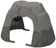 Túnel de la Montaña Rocosa gris