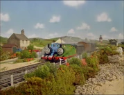 El edificio de la cabaña en la cuarta temporada.