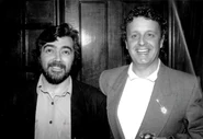 Mike y Junior en Shepperton Studios