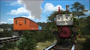 Thomas, Glynn, Annie y Clarabel