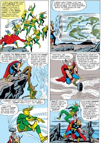 loki thor comic