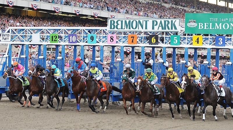 Brady Anderson at the Preakness 