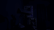 The Thing's jumpscare in the Night 5 cutscene, from the game's filler trailer.
