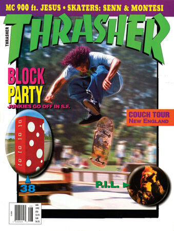 【返品不可】 Thrasher Wiki Magazine Thrasher | 1992) (August Magazine スケートボード