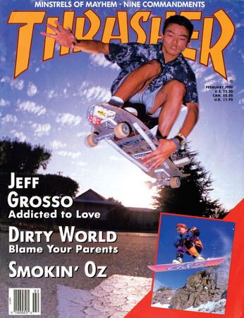 Thrasher Magazine Vintage Skateboard Skateboarding March