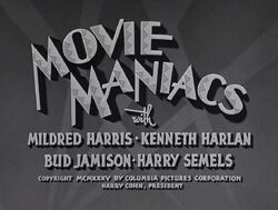 Movie Maniacs title