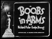 Boobs in Arms title