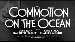 Commotion on the Ocean title