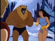 "Ariel and Ookla catched a cold."