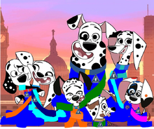 Dalmatian Thunderbirds