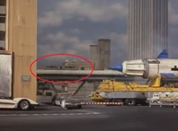 Freight Lorry in Day of Disaster