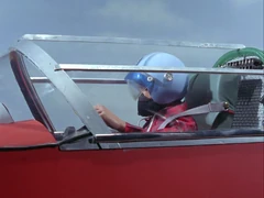 Houseman at the controls