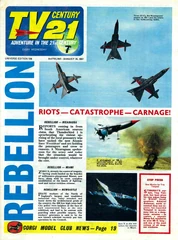 On the cover of TV Century 21