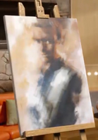 Jeff's unfinished portrait