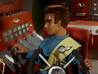 Virgil lowering the scoop