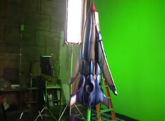 Thunderbirds IR - Thunderbird 1 with the Green Screen