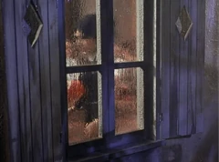 Mrs Files locks up for the night