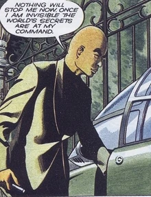 The Hood, reaching into a green car