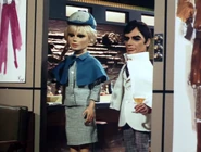 Lady Penelope and François, enter the function room