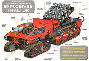 Explosives Tractor