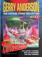 Volume 2 Front Cover, showing Thunderbird 2 lifting Thunderbird 3 out of the sulphuric lake on Venus