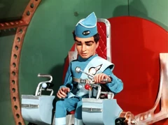 Landed in horizontal position