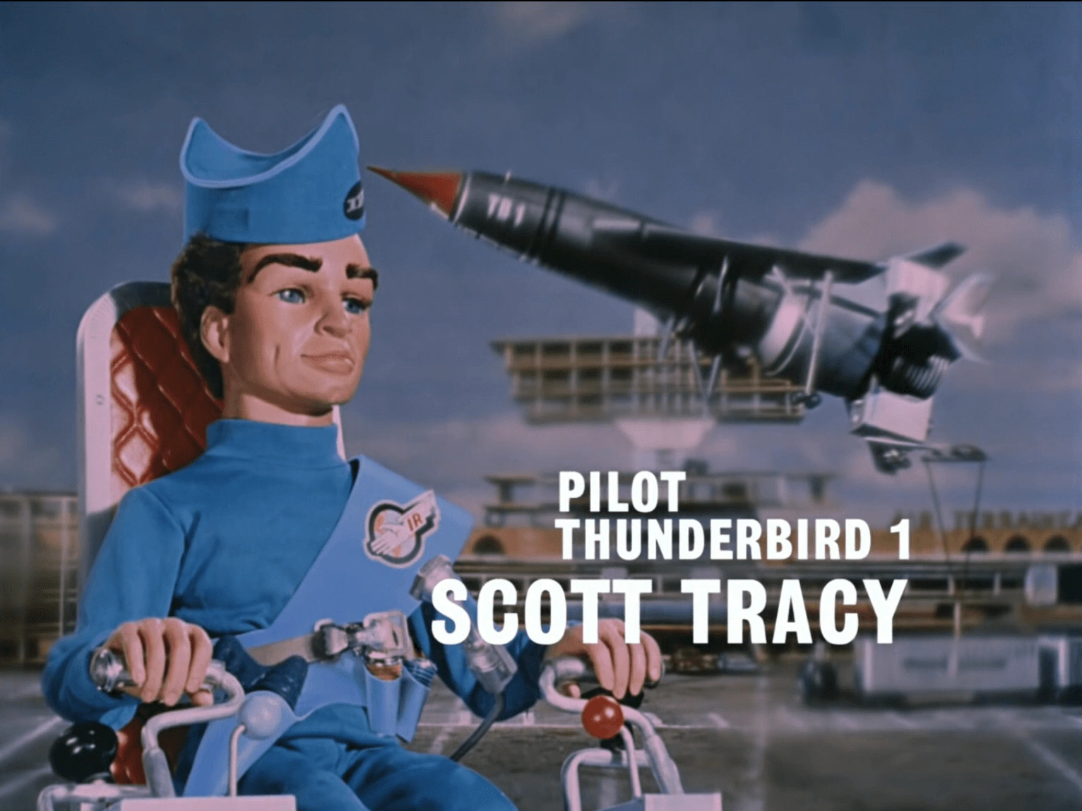 Thunderbirds Scott Tracy 14インチ シリアルナンバー有