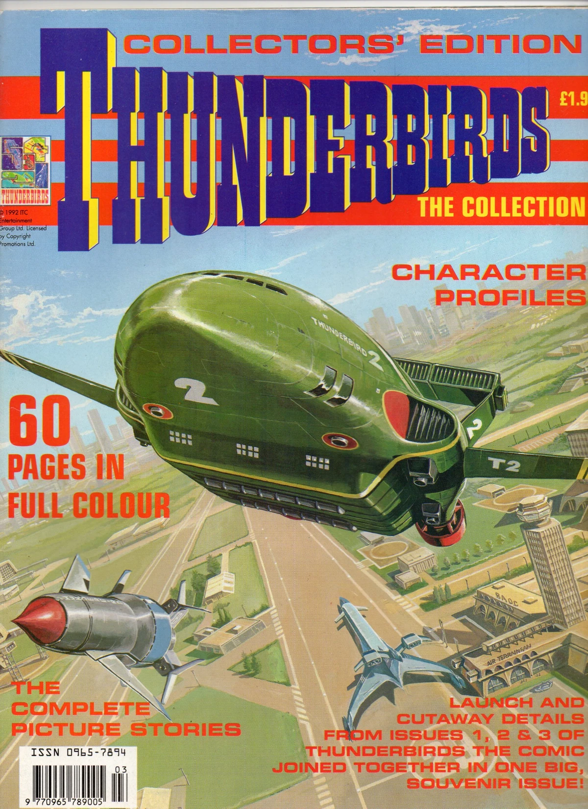 キャラクター THUNDERBIRDS Ultimate Collection Vol.1 THUNDERBIRDS Ultimate Collection Vol.1 RARE KONAMI THUNDERBIRDS