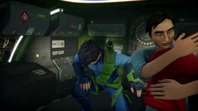 Virgil landing back inside TB2 from the skydrop