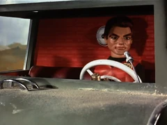 Ned giving Joe direction to film Thunderbird 1