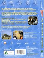 DVD back cover and spine